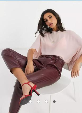 Пудровая блуза asos 14uk3 фото