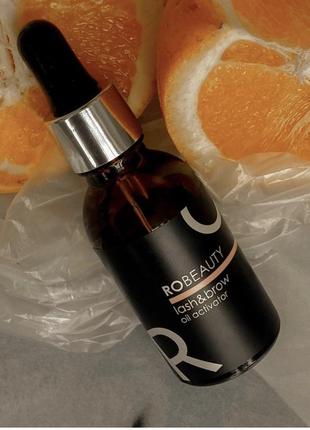 Масло для ресниц и бровей