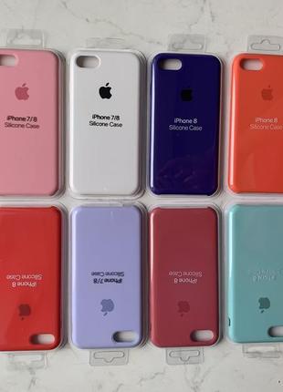 Чохол apple silicone case на айфон {для iphone} 6s/7/7 /8/8 /xs2 фото