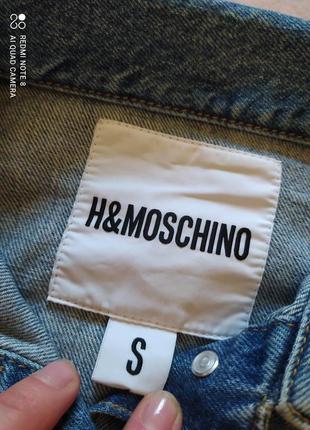 Джинсова куртка moschino6 фото