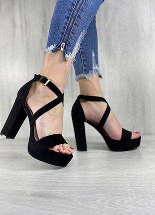 ❤️ шикарные босоножки на каблуке