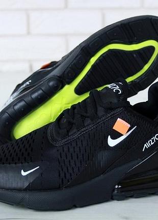 Мужские кроссовки найк nike air max 270 black. кроссовки мужские найк аир макс 270