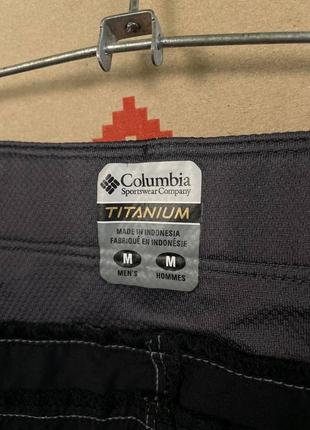 Мужские треккинговые туристические шорты columbia titanium5 фото