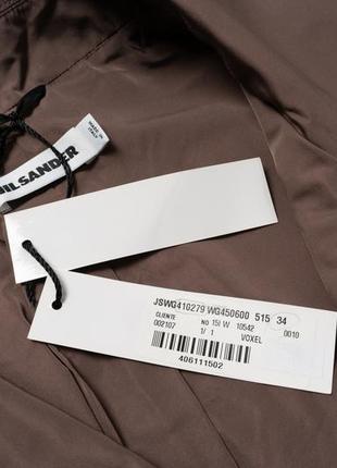 Jil sander polyester-silk hunting wmns jacket жіночий плащ4 фото