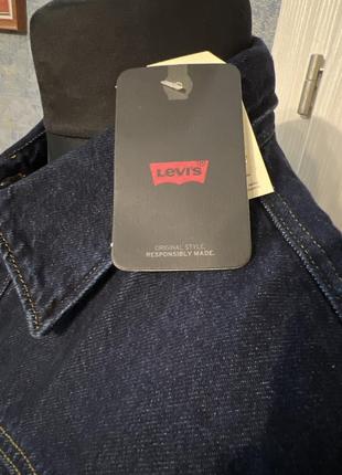 Платье джинсовые levi’s синее7 фото