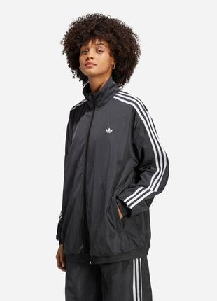 Женская кофта oversize adidas originals oversized track jacket