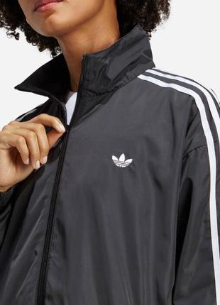 Женская кофта oversize adidas originals oversized track jacket5 фото