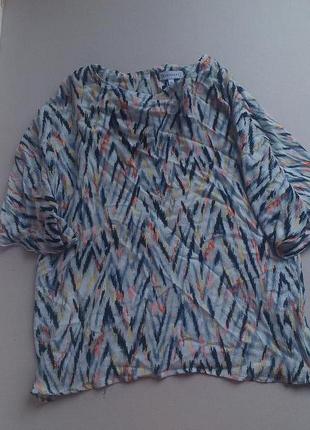 Легкая вискозная блузка1 фото