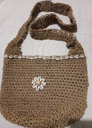 Сумка плетена