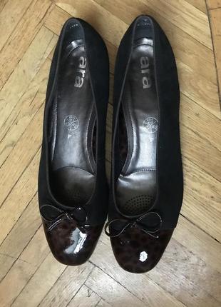 Шкіряні туфлі ara 41 f (27 )