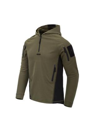 Толстовка helikon-tex range hoodie topcool olive green/black