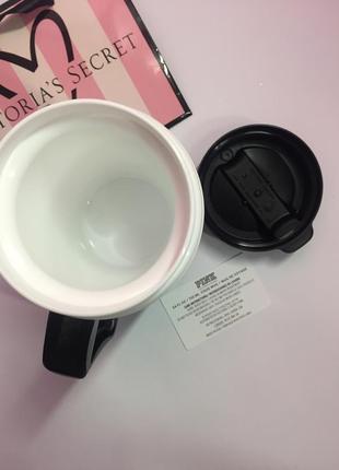 Термо чашка для холодных напитков victoria’s secret pink виктория сикрет5 фото