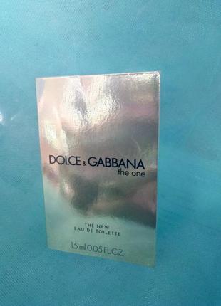 Dolce&gabbana the one парфюмированная вода