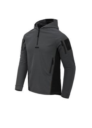 Толстовка helikon-tex range hoodie topcool shadow grey/blac