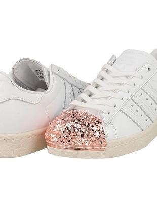 Adidas superstar 80s metal toe 3d металлический носок1 фото