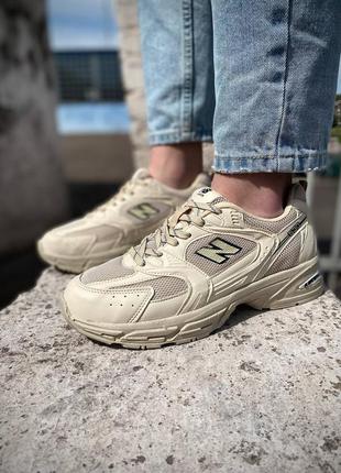 Женские кроссовки new balance 530 beige