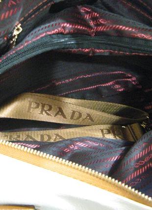 Сумка prada beige та orang спорт10 фото