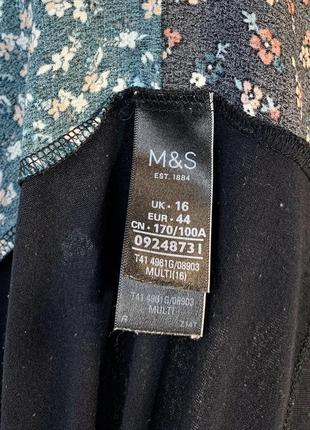 Туника/ блуза/m&amp;s/uk 16/42-44/xl-xxl/стан идеальный!!!8 фото