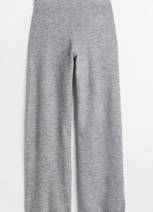 1,  женские теплые трикотажные брюки шерсть размер м-l   батал высокая посадка h&m