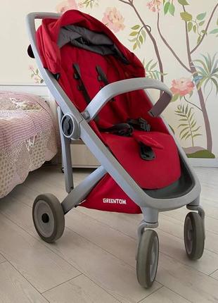 Прогулочная тележка greentom app classic шасси grey
