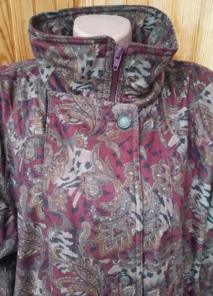 Крутяцька оригінальна тепла вінтажна куртка2 фото