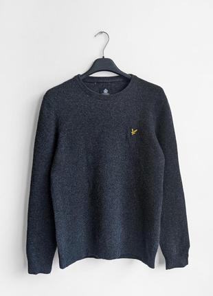 Lyle scott светр теплий шерстяний