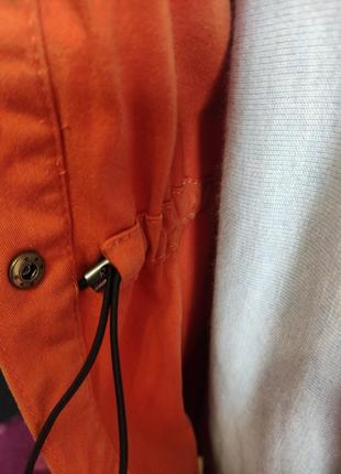 Стильна куртка парка сорочка котон джинс9 фото