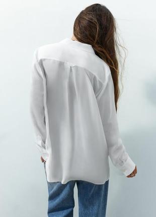 Рубашка блузка zara,m 2