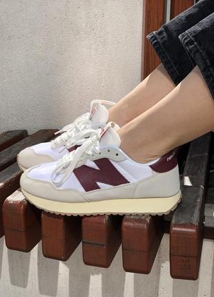 Популярные женские замшевые кроссовки new balance 237 🆕 нью баланс