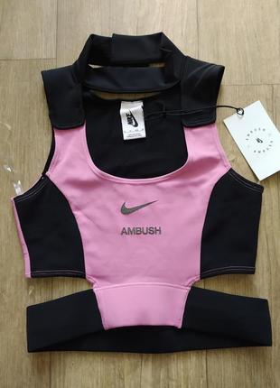 Nike x ambush nrg crop top топ майка коллаборация амбуш новый оригинал6 фото