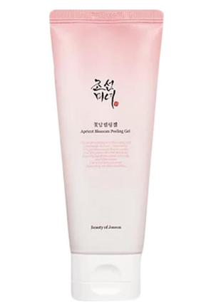 Энзимная пилинг-скатка с абрикосом beauty of joseon apricot blossom peeling gel 100 ml