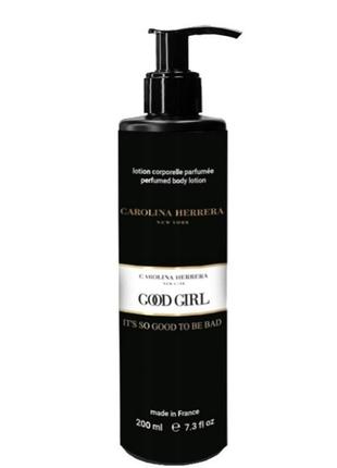 Парфюмированный лосьон для тела Good girl carolina herrera new york brand collection 200 мл