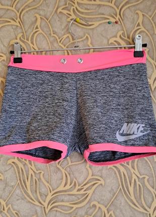 (901) стрейчеві шортики nike/розмір s