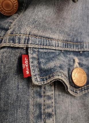 Джинсова куртка, джинсовка levi's 3