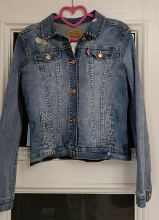 Джинсова куртка, джинсовка levi's