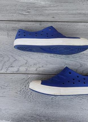 Converse гумові літні кросівки синього кольору 37 37.5 розмір1 фото