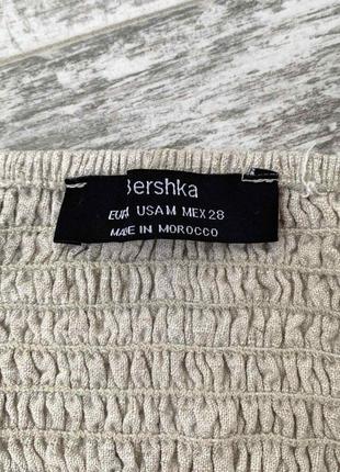 Лляне міді плаття сукня сарафан bershka zara на ґудзиках із розрізом на ніжці8 фото