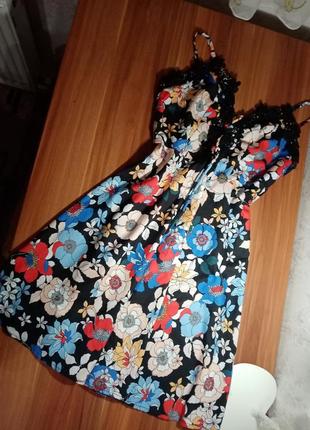 Сарафан у квітковий принт