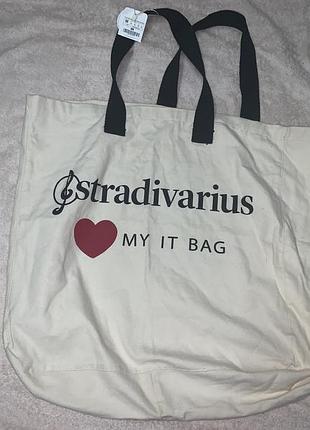 Сумка-шопер велика stradivarius