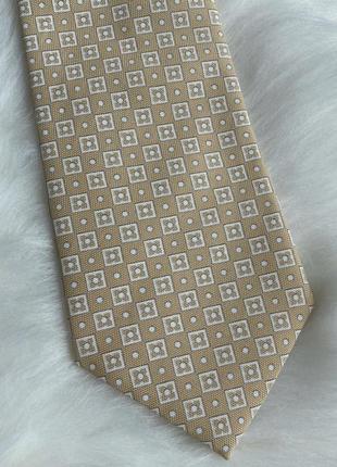 Краватка шовк бавовна ermenegildo zegna3 фото