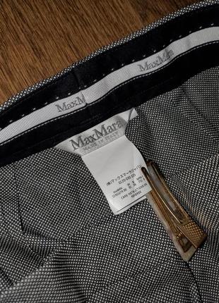 Прямые ровные брюки со стрелками max mara италия, люкс9 фото