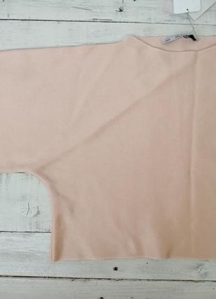 Шикарная кофта zara, пудрового цвета, размер m (по бирке 170/88а) .4 фото