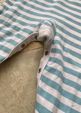 Комплект хлопчатобумажный человечек, слеп, ромпер, пижама, трикотажный человечек disney5 фото