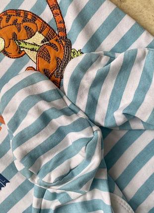 Комплект хлопчатобумажный человечек, слеп, ромпер, пижама, трикотажный человечек disney4 фото