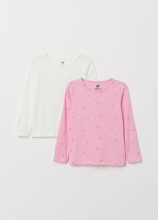 Кофти комплект з 2 шт на 2-4 і 4-6 років h&m
