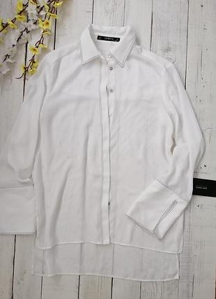 Блузка zara, размер s (по бирке 165/84a ).