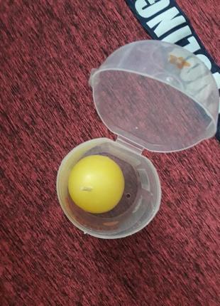 Свеча жёлтая в виде яичка / свечка / яйцо / яичко2 фото