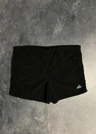 Винтажные нейлоновые шорты мужские adidas equipment vintage1 фото