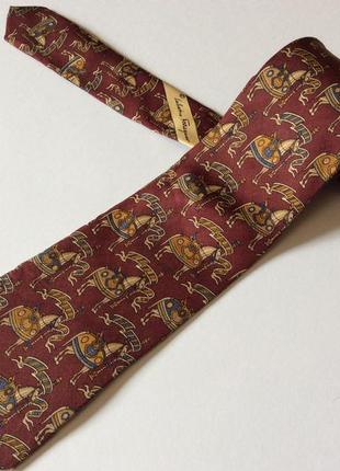 Краватка salvatore ferragamo оригінал 100% шовк