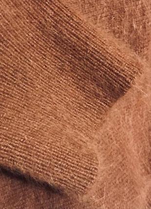 Укорочений кардиган-болеро зі страусіним пір'ям карамельного кольору john rocha6 фото